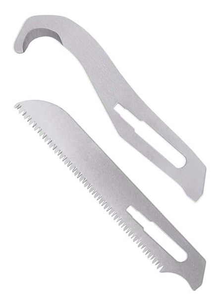 Havalon Combo Replacement Blades 2 Saw Plus 2 Gut Hook