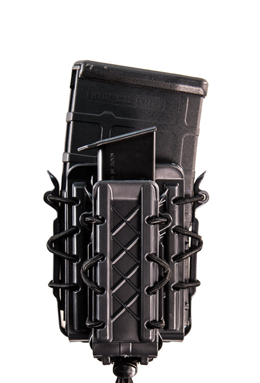 High Speed Gear TACO Double Decker U-Mount Magazine Pouch Black