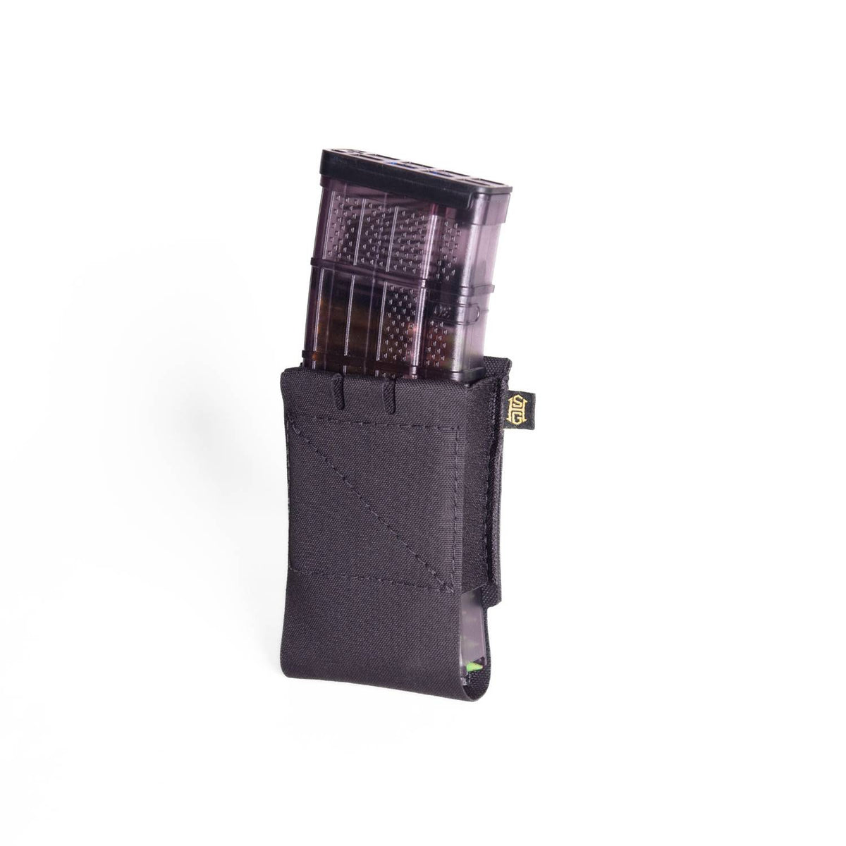 HSG EP-P Elastic Rifle Magazine Carrier Black Low Profile