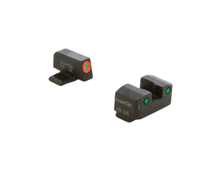AmeriGlo Springfield XD CAP LE Night Sights Green Tritium Set