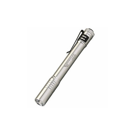 Streamlight Stylus Pro Pen Flashlight White LED Silver Body