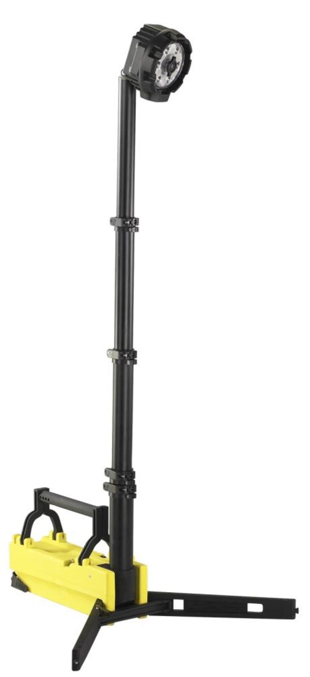Streamlight Portable Scene Light 3600 Lumen Yellow with 72" Pole and 90-Degree Swivel 120V AC/12V DC