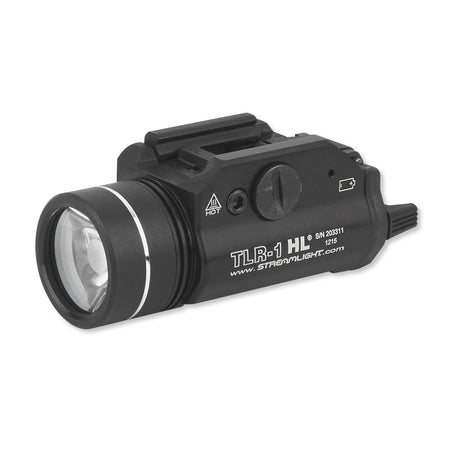 Streamlight TLR-1 HL Weapon-Mounted Light 800 Lumens 2x CR123 for 1913 Rail Handguns