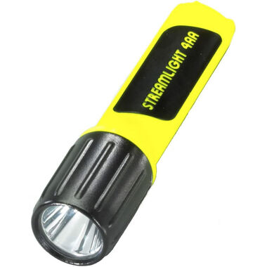 Streamlight LUX DIV 1 Yellow LED Flashlight with 4 AA Alkaline Batteries