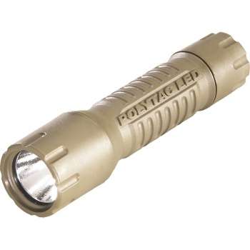 Streamlight PolyTac Coyote Flashlight with Lithium Batteries Included