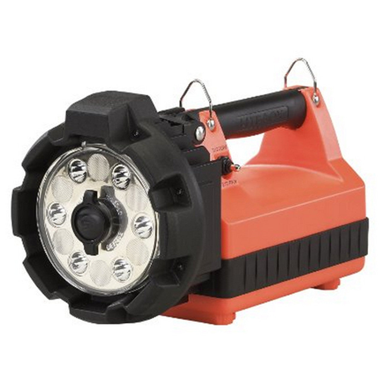 Streamlight E-Flood LiteBox HL Orange Portable Flood Light System 120V AC 12V DC
