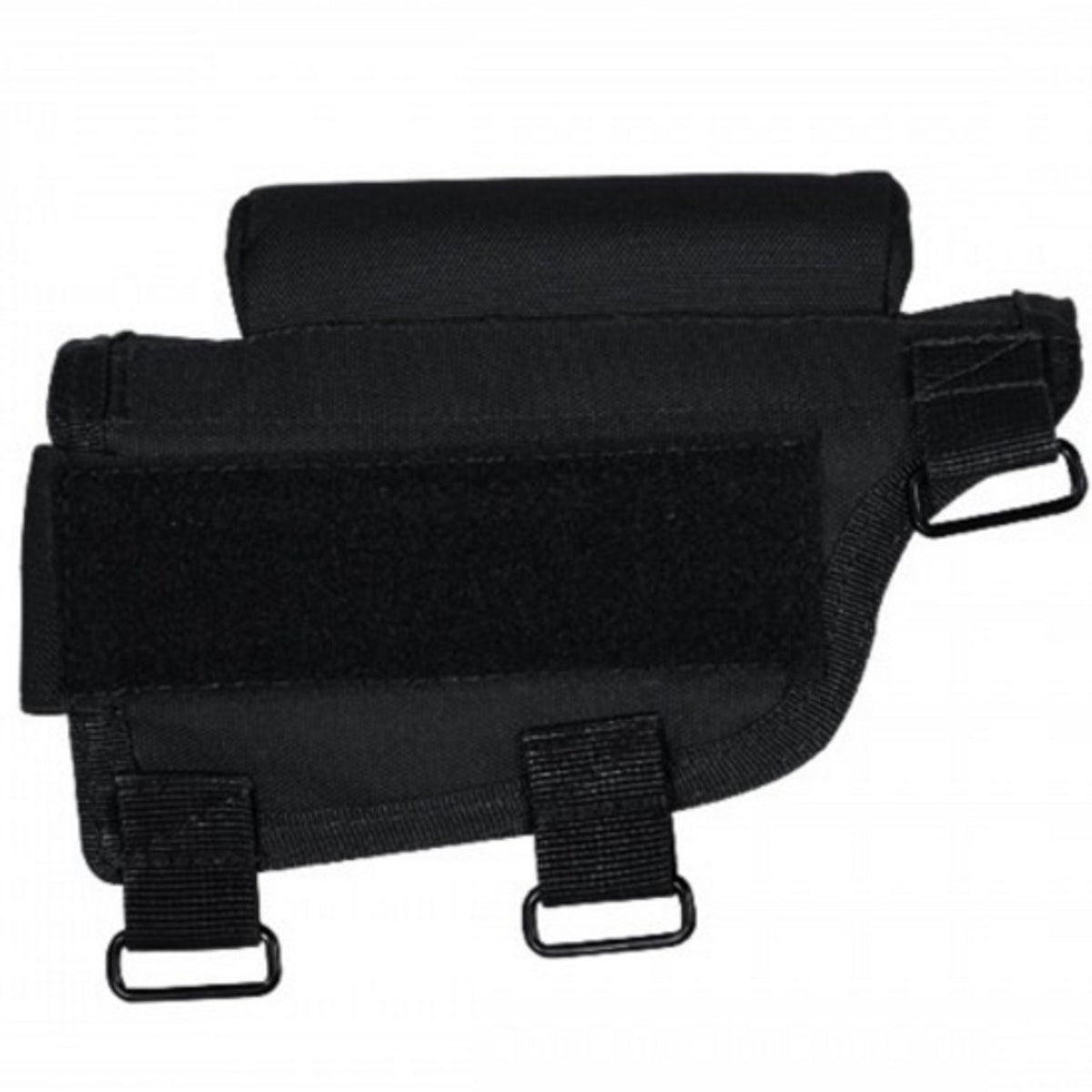 Voodoo Tactical Black Cheek Rest Buttstock Piece with Ammo Carrier