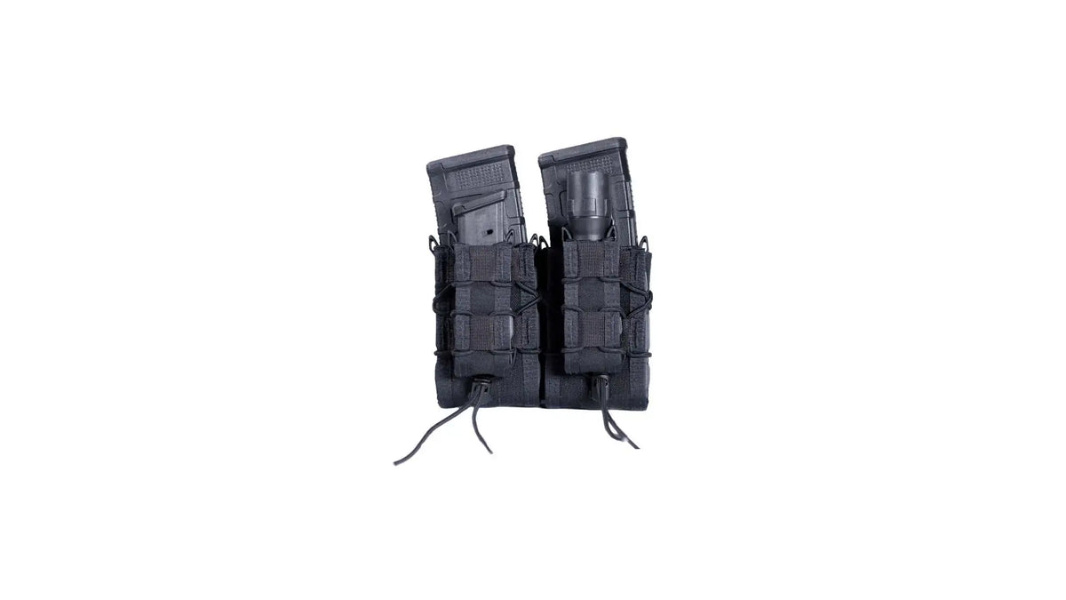 High Speed Gear Double Decker TACO Multicam Black MOLLE Mag Carrier