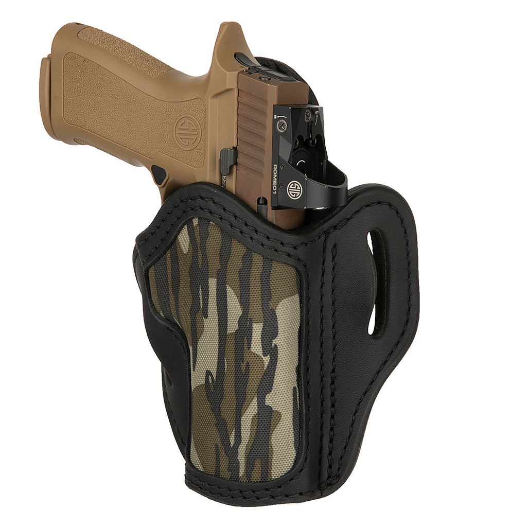 1791 Gunleather Mossy Oak Belt Holster Sz2.4 RH Black HK VP40 FN 5.7 SIG 320 Beretta 92