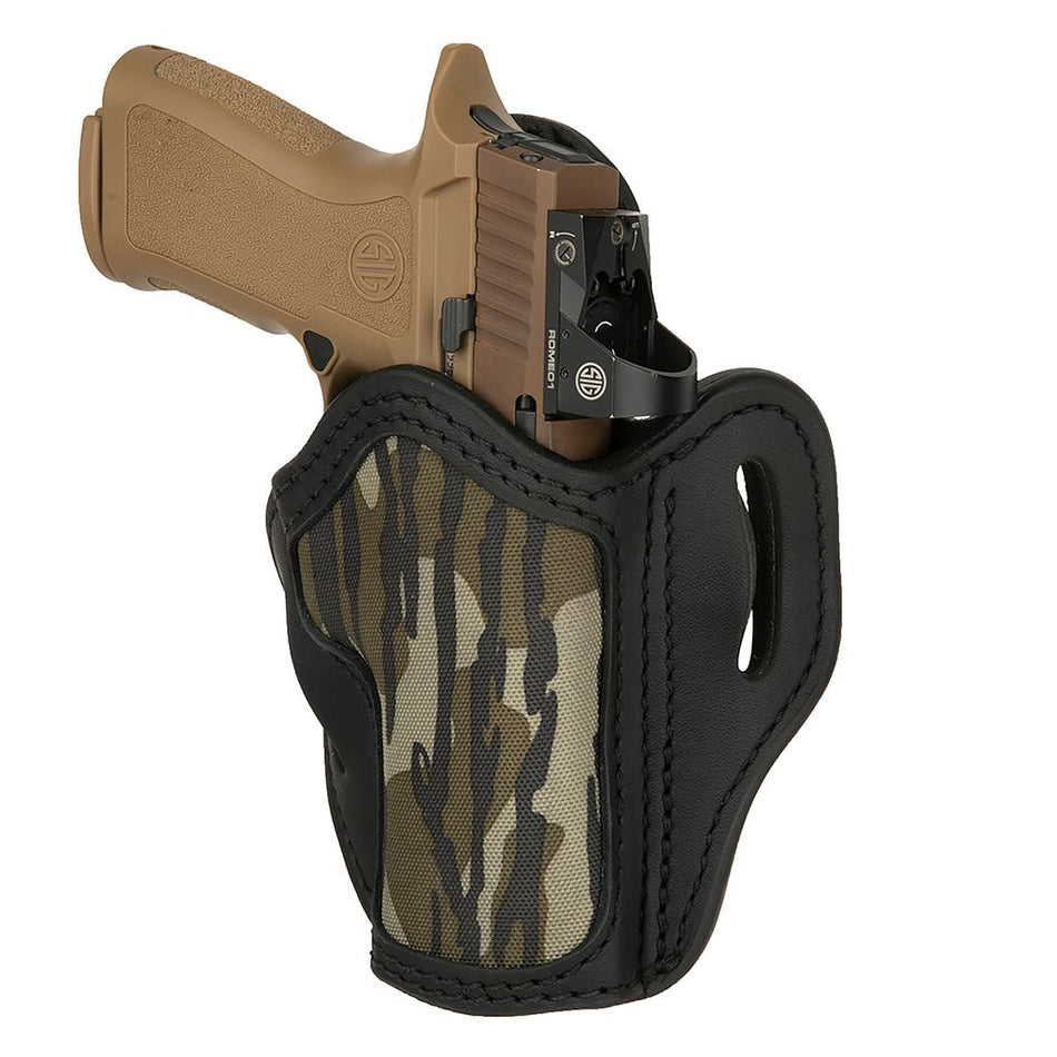 1791 Gunleather Mossy Oak Belt Holster Sz2.4 RH Black HK VP40 FN 5.7 SIG 320 Beretta 92