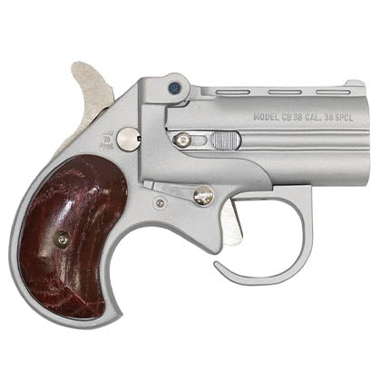 Bearman Big Bore .38 Special Derringer 2.75-Inch Satin with Rosewood Grip Guardian Package
