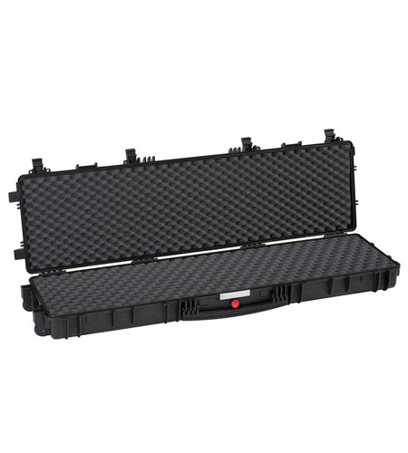 Explorer Cases 53" Black Hard Rifle Case with Double Convoluted Foam Set