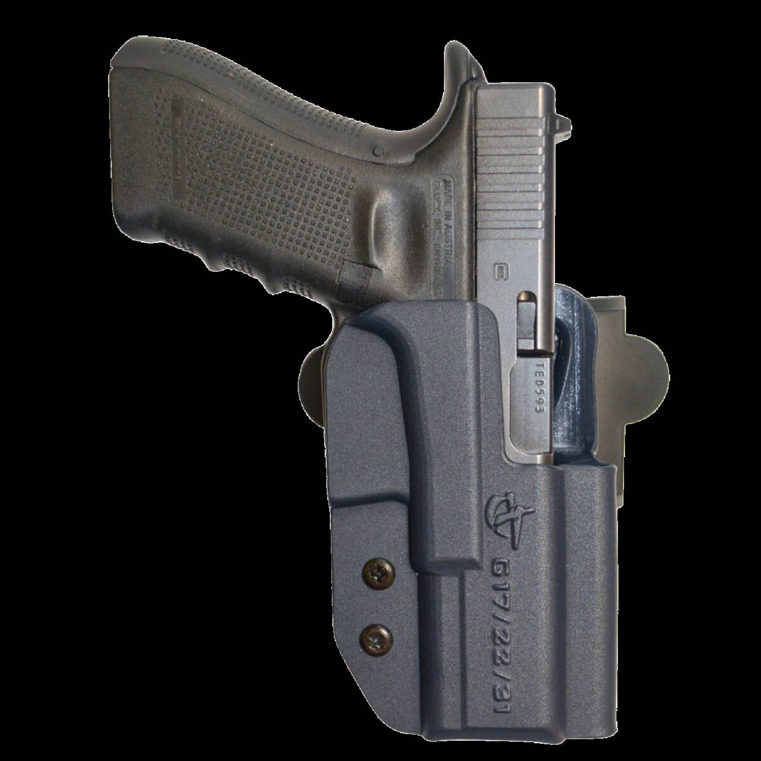 Comp-Tac International OWB Kydex Holster for Glock 26 Gen5, Black RH