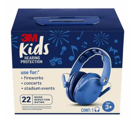 Peltor Blue Kids Hearing Protection Shooting Earmuffs