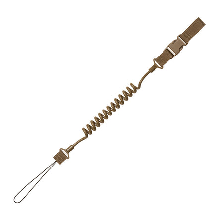 Tac Shield Coyote Belt and Vest Pistol Lanyard
