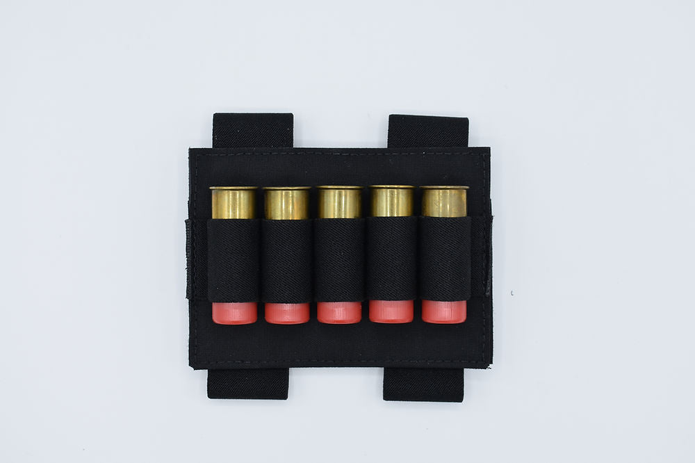 Tac Shield Shotgun Stock 5-Shell Holder Tactical Black