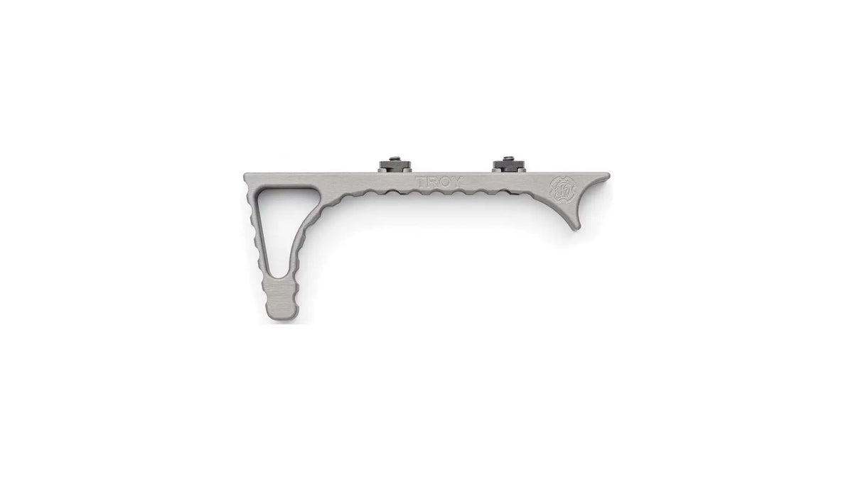 Troy Angled Foregrip Grey Color Finish