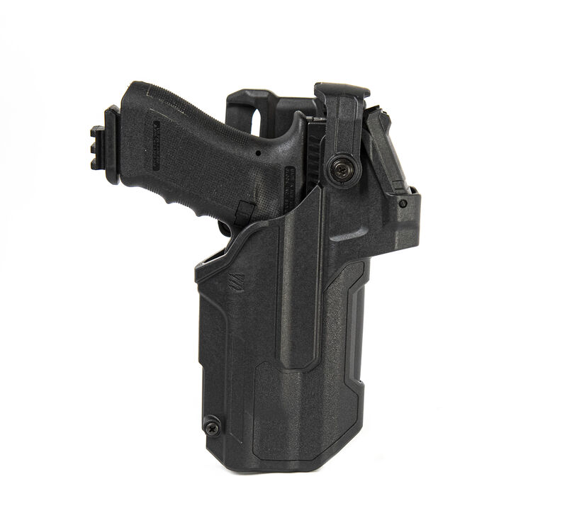 Blackhawk L3D T-Series Right Hand Duty Holster SIG P320 P250 M17 M18 Streamlight TLR1 TLR2