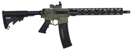 ATI OMNI Hybrid RIA Rifle 5.56 NATO 16 Inch 15-Inch M-LOK Rail BFG Duo Sight 60RD M4 Stock