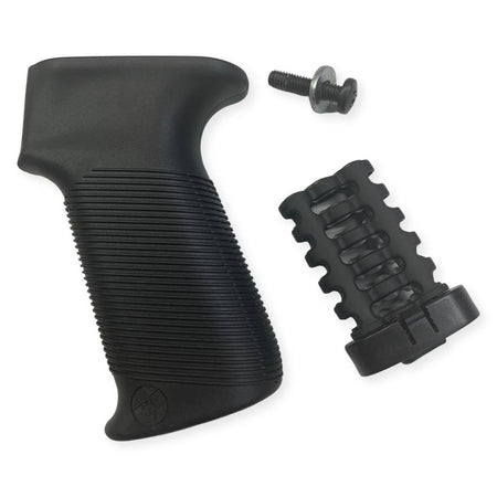 M+M Ind Grooved AK47 Pistol Grip BLK