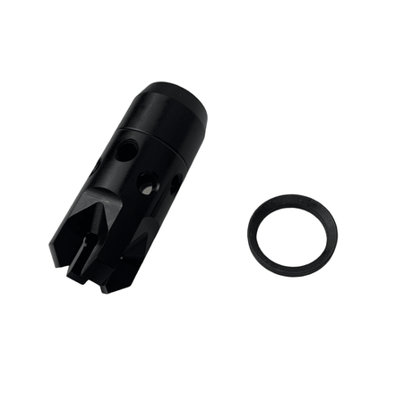 M+M Chaos Muzzle Brake 5/8x24 RH Thread, Includes Crush Washer
