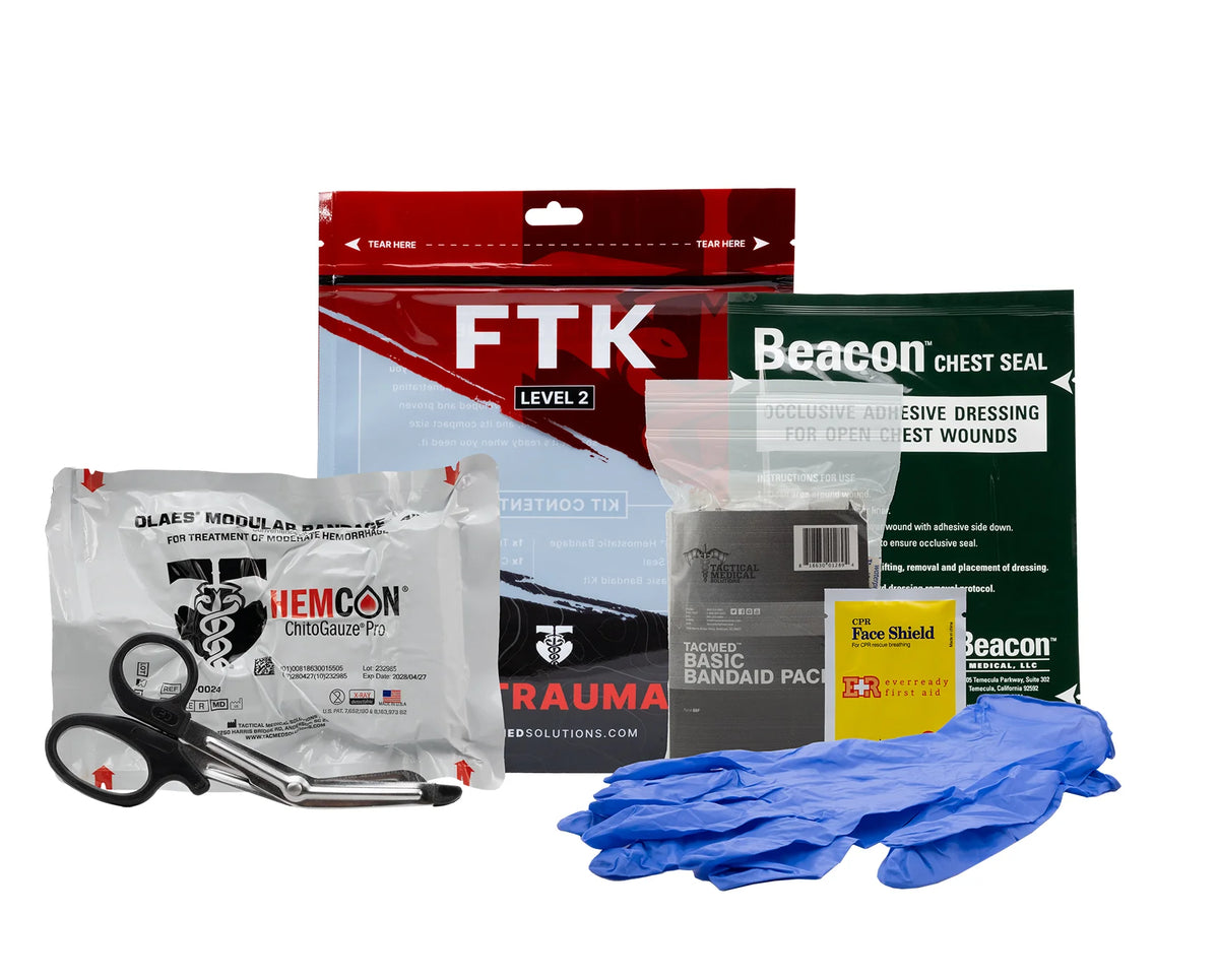 TacMed Solutions Level 2 First Aid Trauma Kit