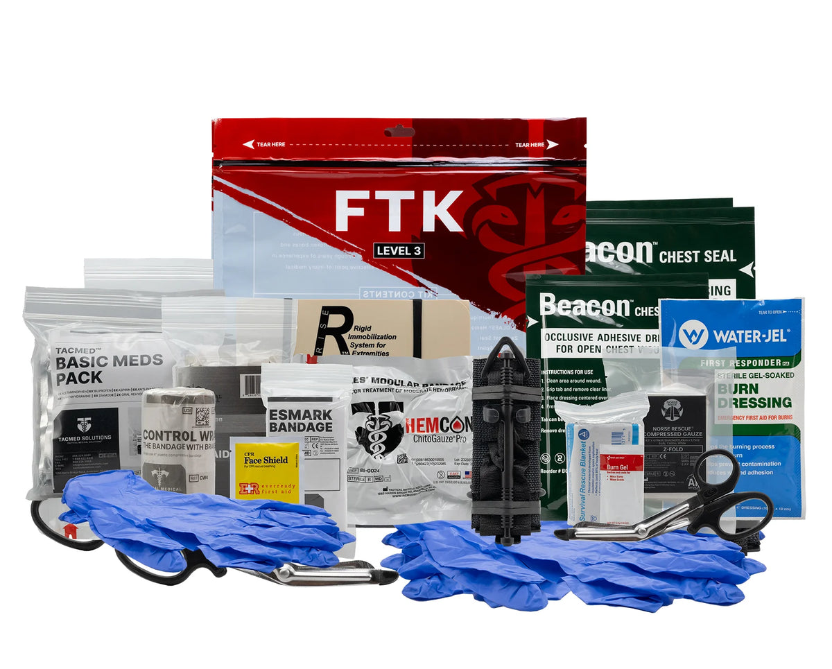 TacMed Solutions Level 3 Trauma Kit Including SOF Tourniquet