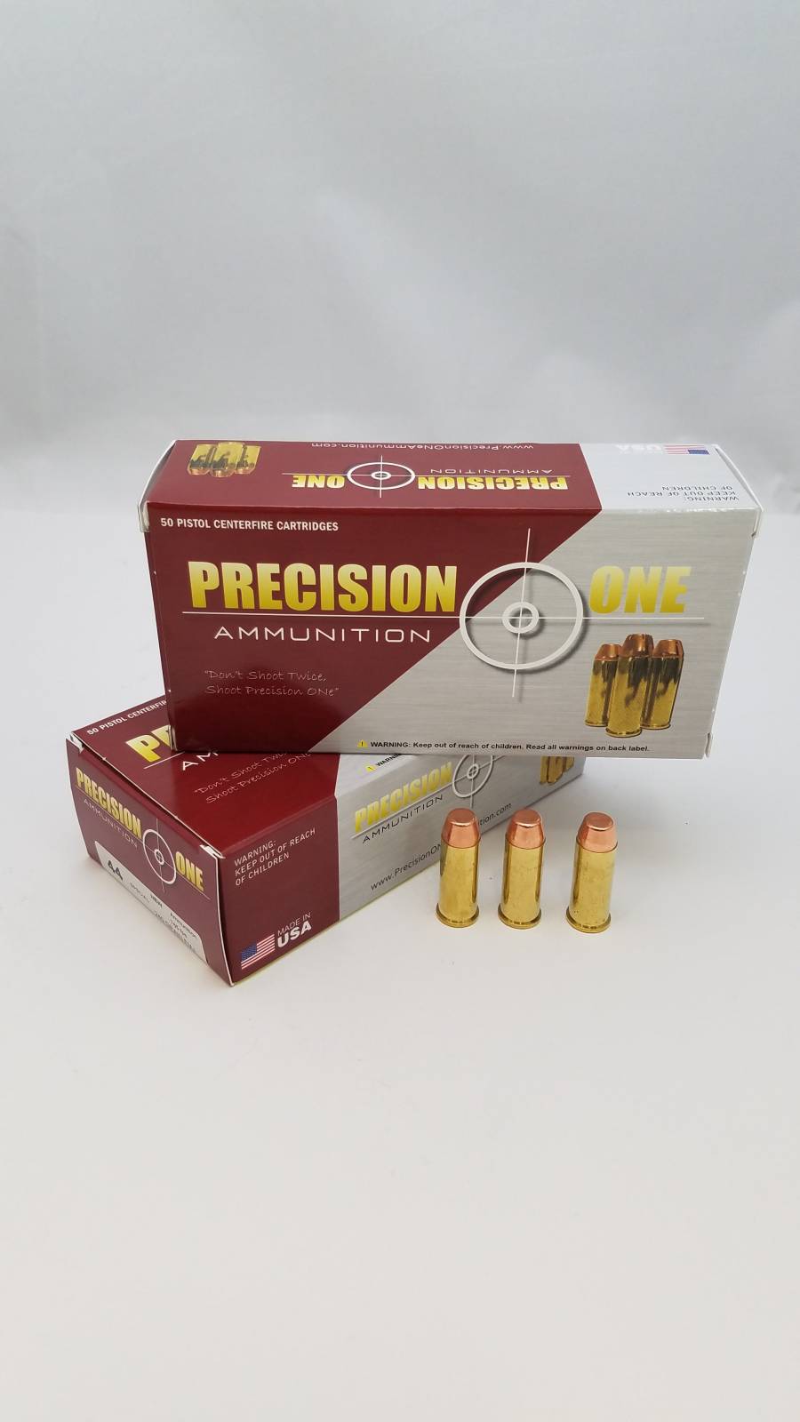 Precision One  .44 S&W Special 240 grain Soft Point ammunition
