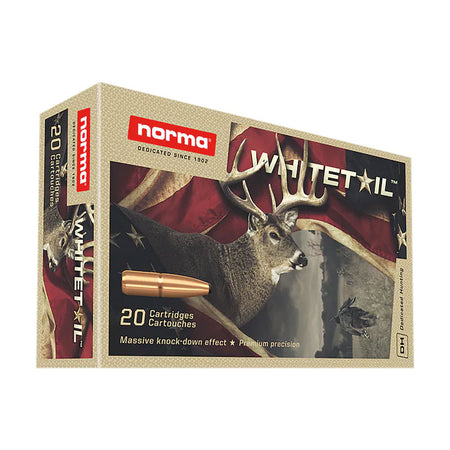 Norma WHITETAIL .270 Winchester 130 grain Pointed Soft Point ammunition