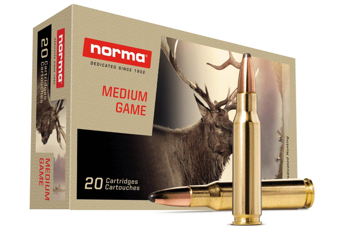 Norma Medium Game .308 Win / 7.62x51mm 150 grain Soft Point ammunition