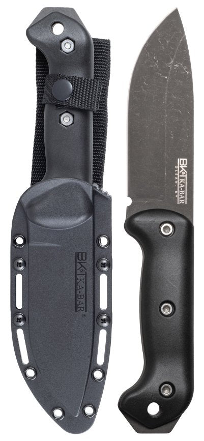 KA-BAR Becker Campanion MagnaCut Fixed Blade Knife 5.38" Drop Pt 10.63" OAL with Sheath