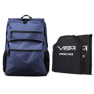 NcStar Navy Guardian Backpack with Integrated 10"x12" Level IIIA Ballistic Soft Panels