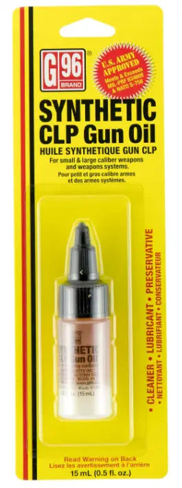 G-96 1/2 oz Military Spec Synthetic CLP Gun Oil 12/Pack