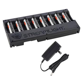 Streamlight SL-B26 8-Unit Bank Charger 100-120V with Eight Batteries Included