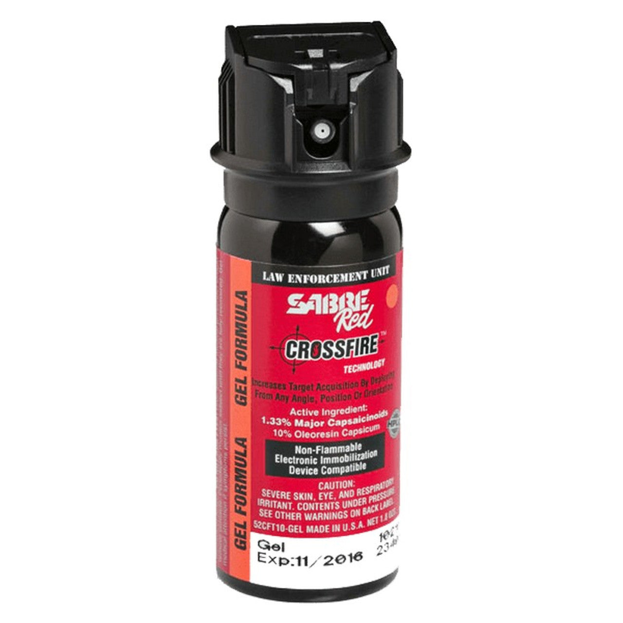 SABRE LAW MK-3 RED Crossfire OC Gel 1.5 oz 25/Pack
