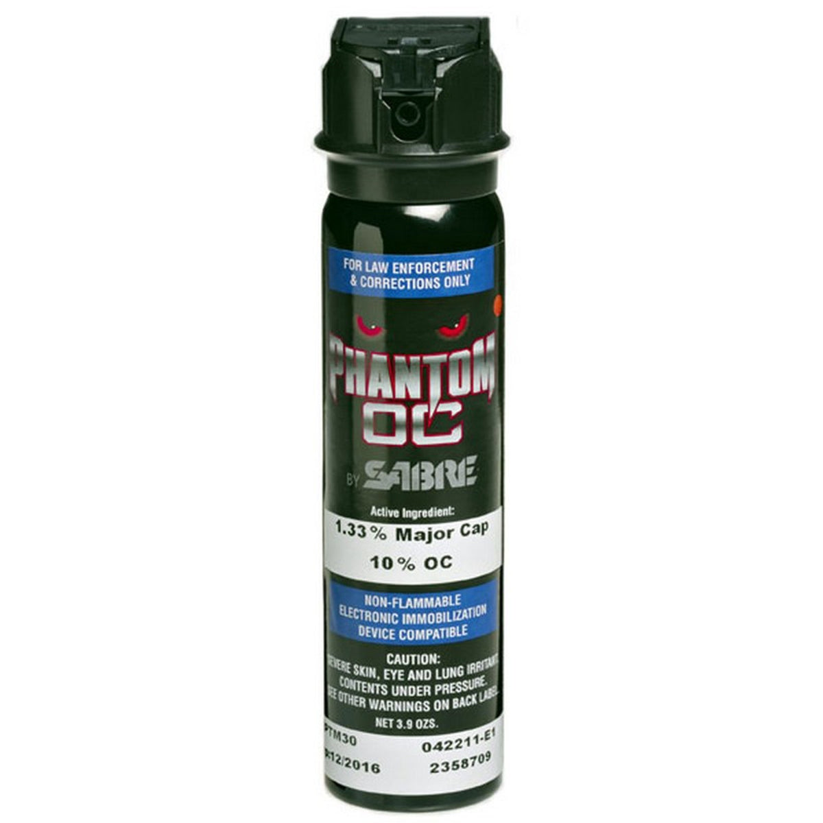 SABRE LAW RED 3.9oz MK-4 Phantom 10% OC Level III 25pk