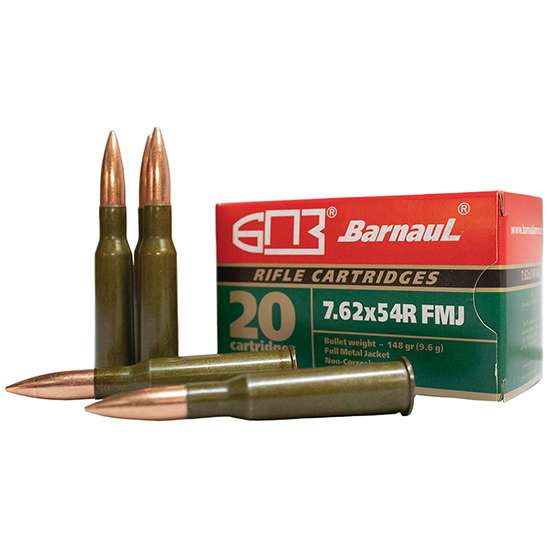 Barnaul BARNAUL 7.62x54mmR 148 grain Full Metal Jacket ammunition