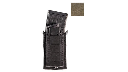 High Speed Gear Double Decker TACO Duty Pouch OD Sleek Front Bungee Pistol Rifle Mags