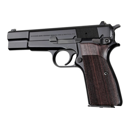 Hogue Browning Hi Power Pistol Grip Smooth Rosewood