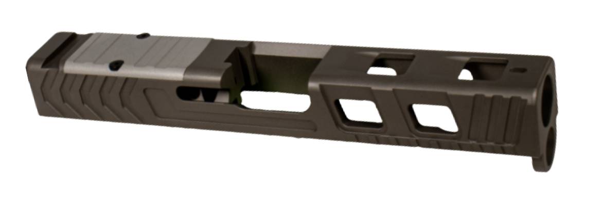 Shark Coast Sarasota II Black Slide for Glock 19 G3 with RMR Cut