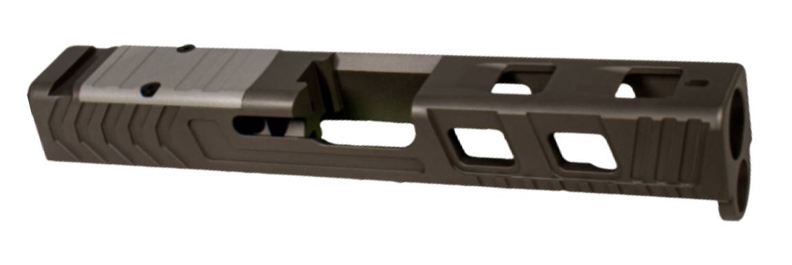 Shark Coast Sarasota II Black Slide for Glock 19 G5 with RMR Cut