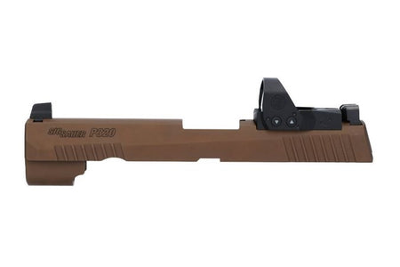 SIG Sauer P320 Pro 3.9" Slide Assembly Romeo 1 Ready Coyote Tan Finish