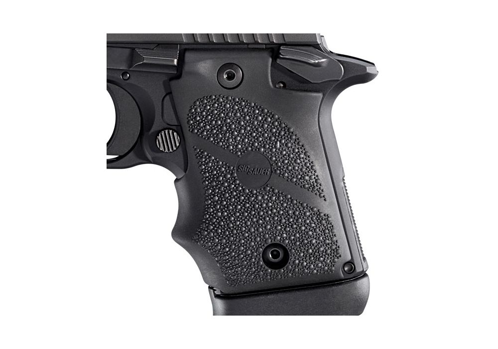 SIG SAUER 938 Plastic Grip Set Rubber Black Finish