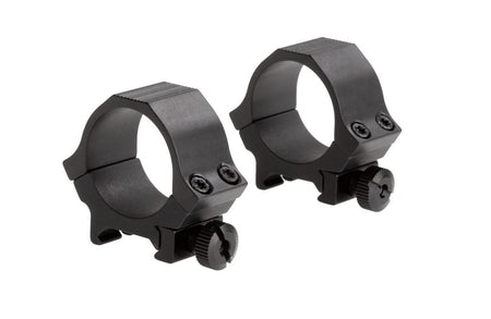 Sun Optics 30mm Low Black Sport Ring Set