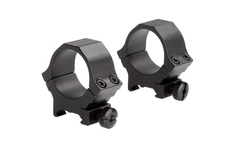 Sun Optics 30mm Med Black Sport Ring Set