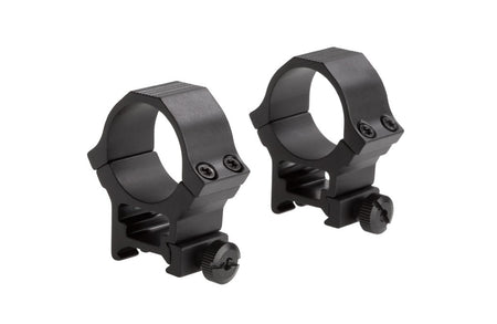 Sun Optics 30mm High Black Sport Ring Set