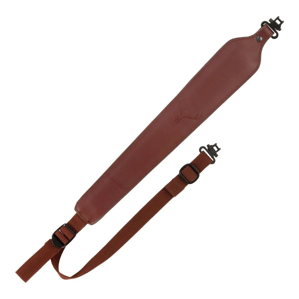 Allen Embossed Deer Head Leather Rifle Sling