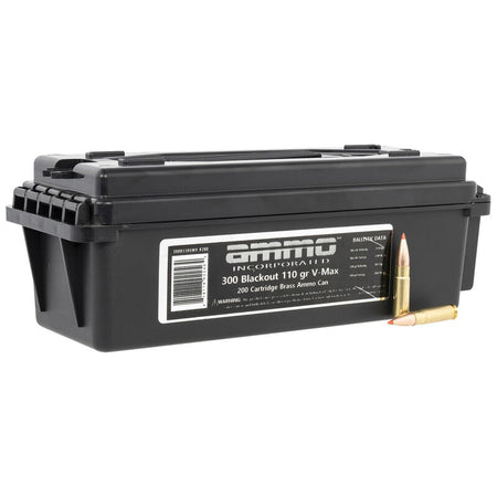 Ammo Inc Signature .300 AAC Blackout 110 grain Hornady V-Max ammunition