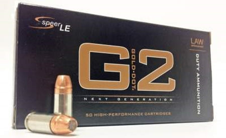 Speer Gold Dot LE G2 .40 S&W 180 grain Jacketed Hollow Point ammunition