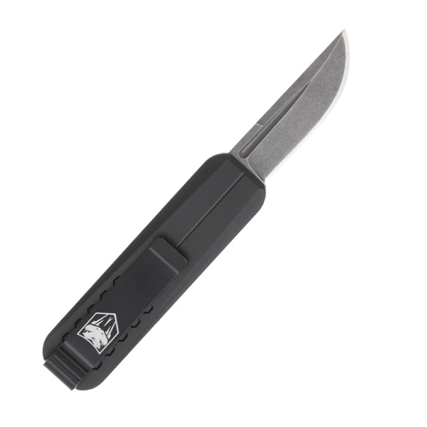 CobraTec CALI 928 Black Non-Serrated Drop Point Blade